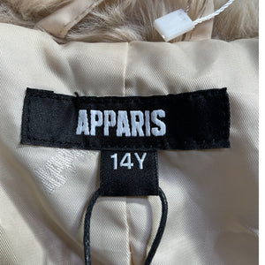 Apparis Oversized Beige Milly Coat Size 14y