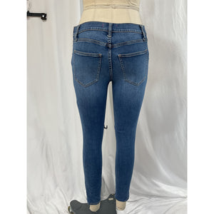 Hatch 'The Slim' Blue Maternity Denim Jean Size 25