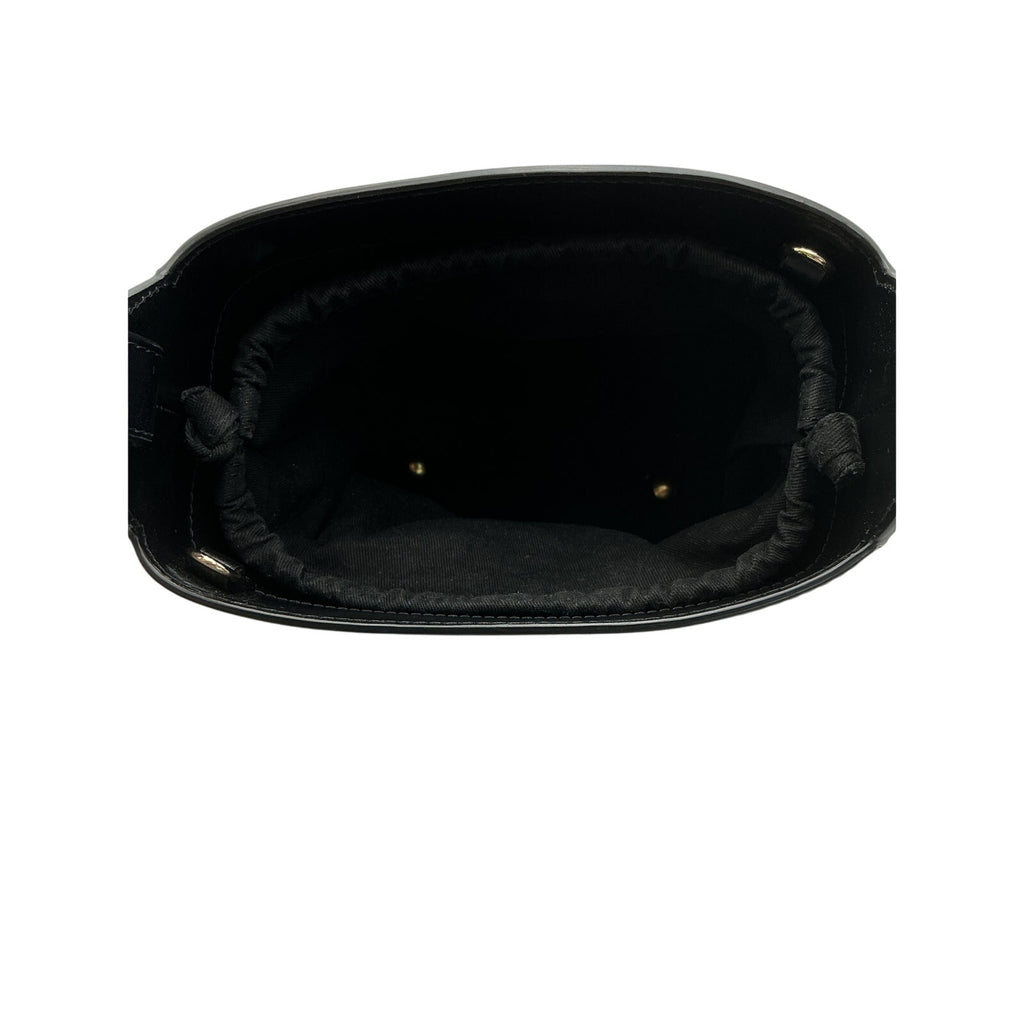 A.P.C. 'Virginie' Black Leather Shoulder Bag