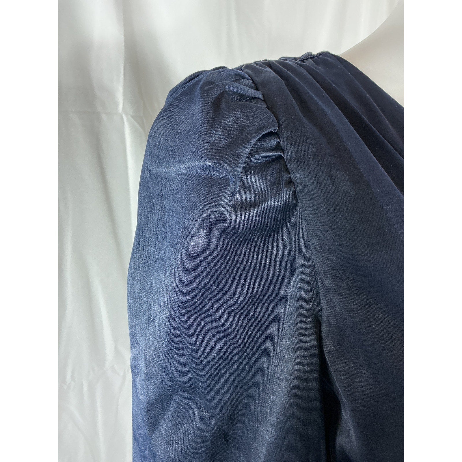 House Of Harlow 1960 x Revolve 'Vianne' Navy Mini Satin Dress Size XS