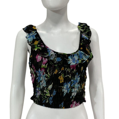 Misa Los Angeles Chic Flora Allover Paola Top Size S