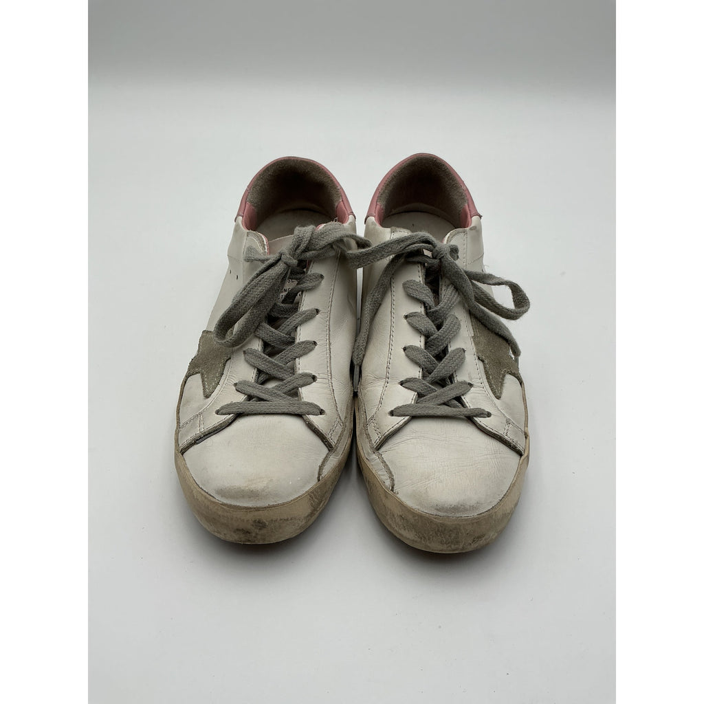 Golden Goose 'Super-Star' White Leather Sneaker Size 7