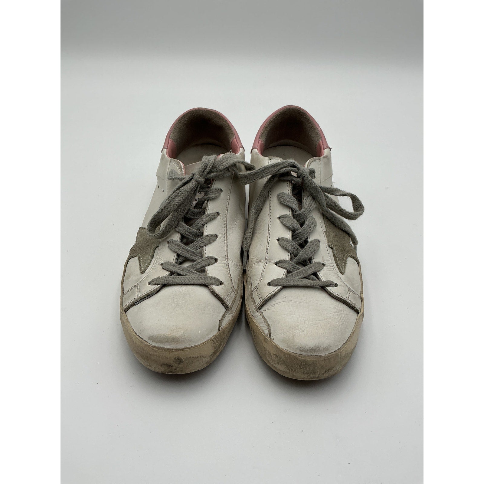 Golden Goose 'Super-Star' White Leather Sneaker Size 7