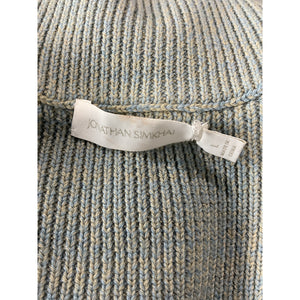 Simkhai Ribbed Baltic Marsh Nicole Sweater Size L