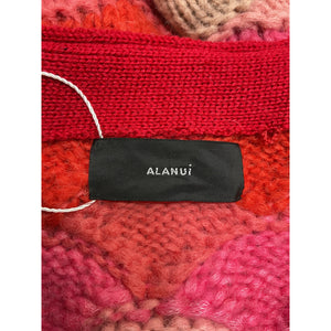 Alanui Knit Pink Under The Northern Sky Skirt Size M