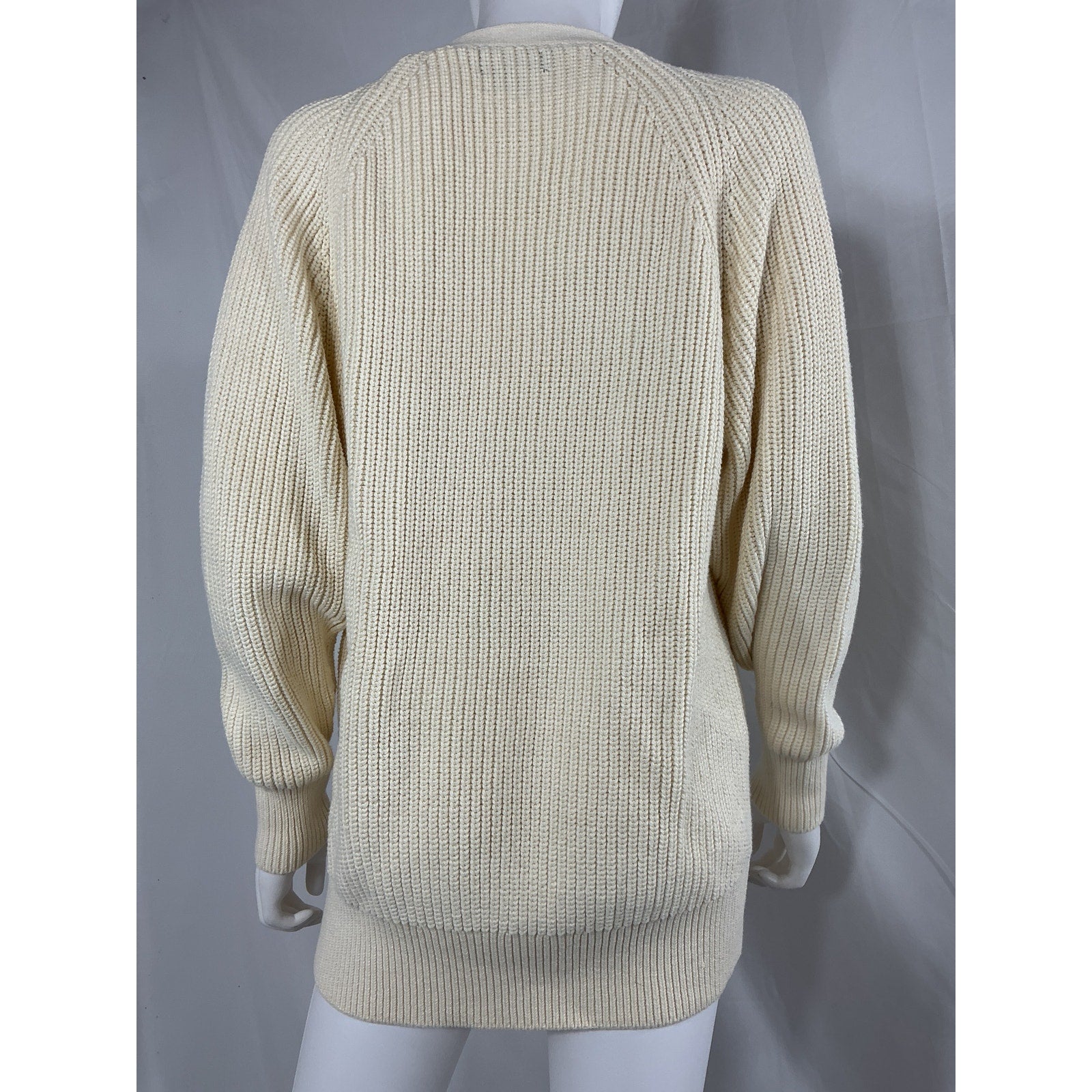 Hatch The Cotton Marlow White Cotton Cardigan Size 1