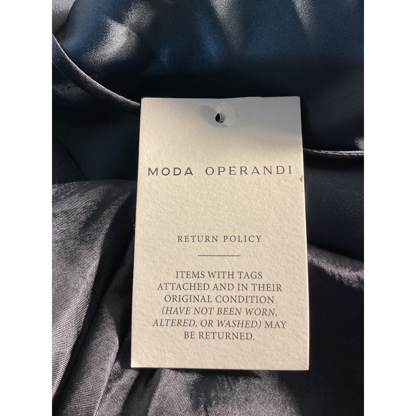 Third Form 'Crush' Grey Open Back Maxi Dress Size L - NWT