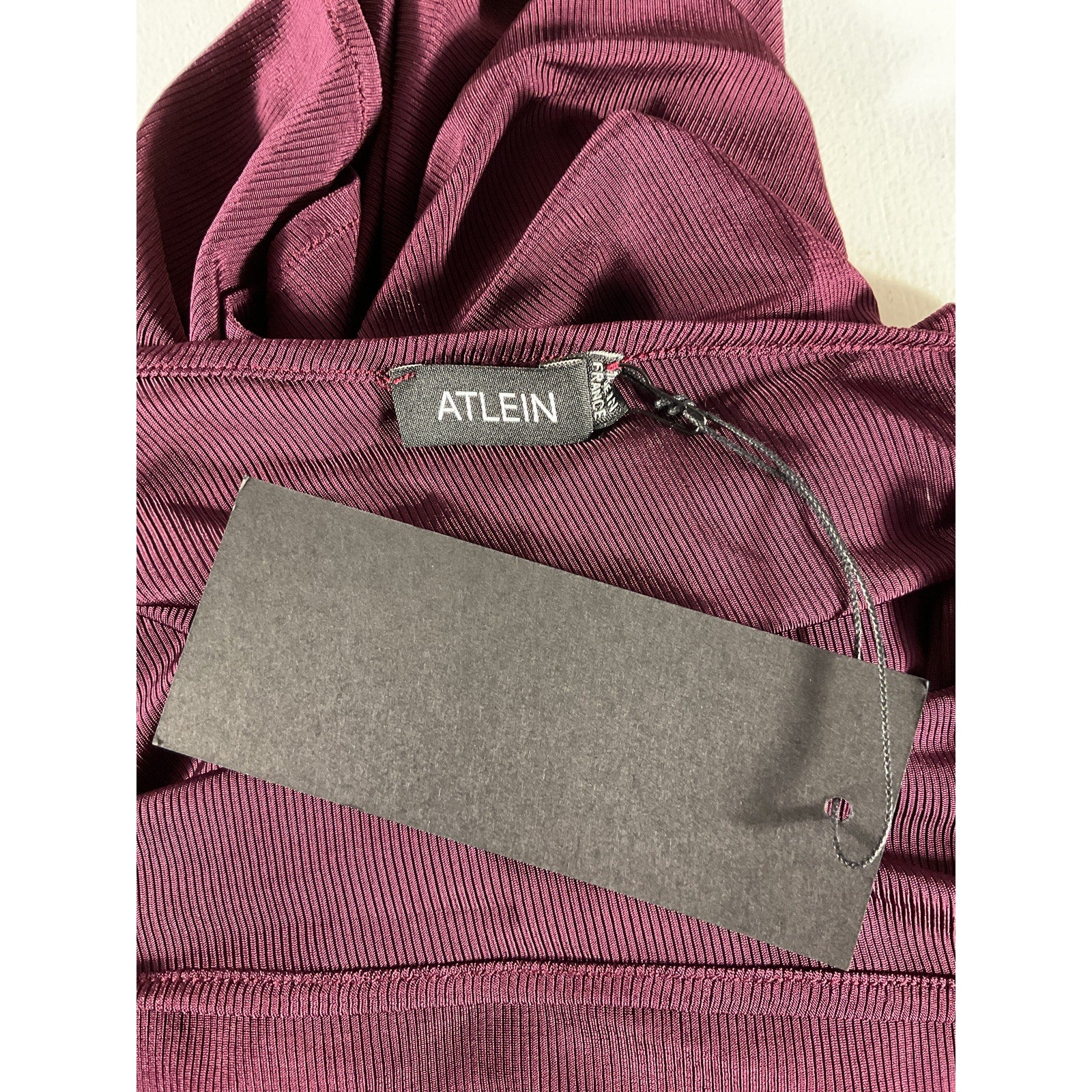 Atlein 'Ruched' Brown Mini Dress Size 36 - NWT