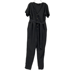 Hatch Belted Black Noelle Jumpsuit Size 0