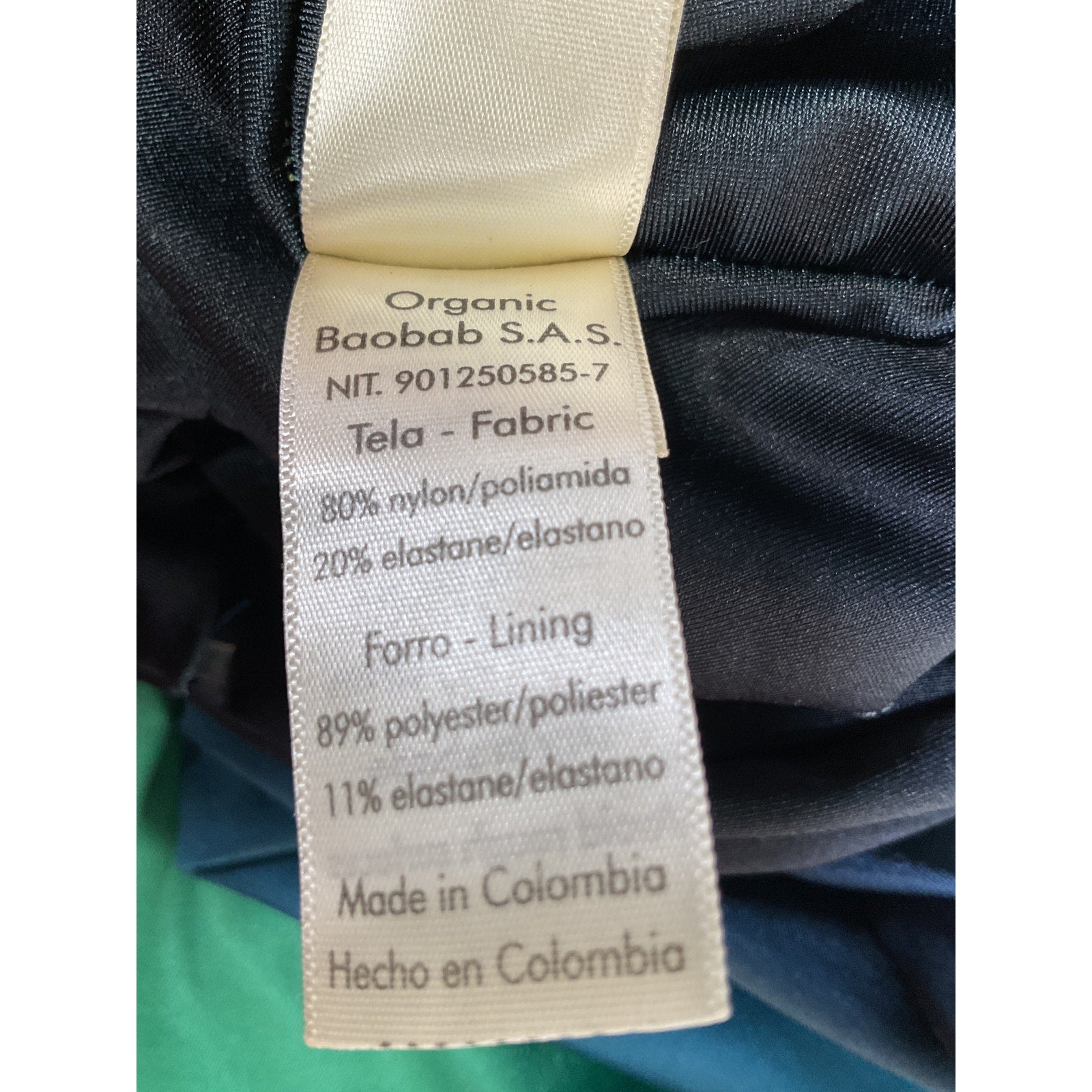 Baobab 'Mambo' Blue Satin Back Cut Out Dress Size XL