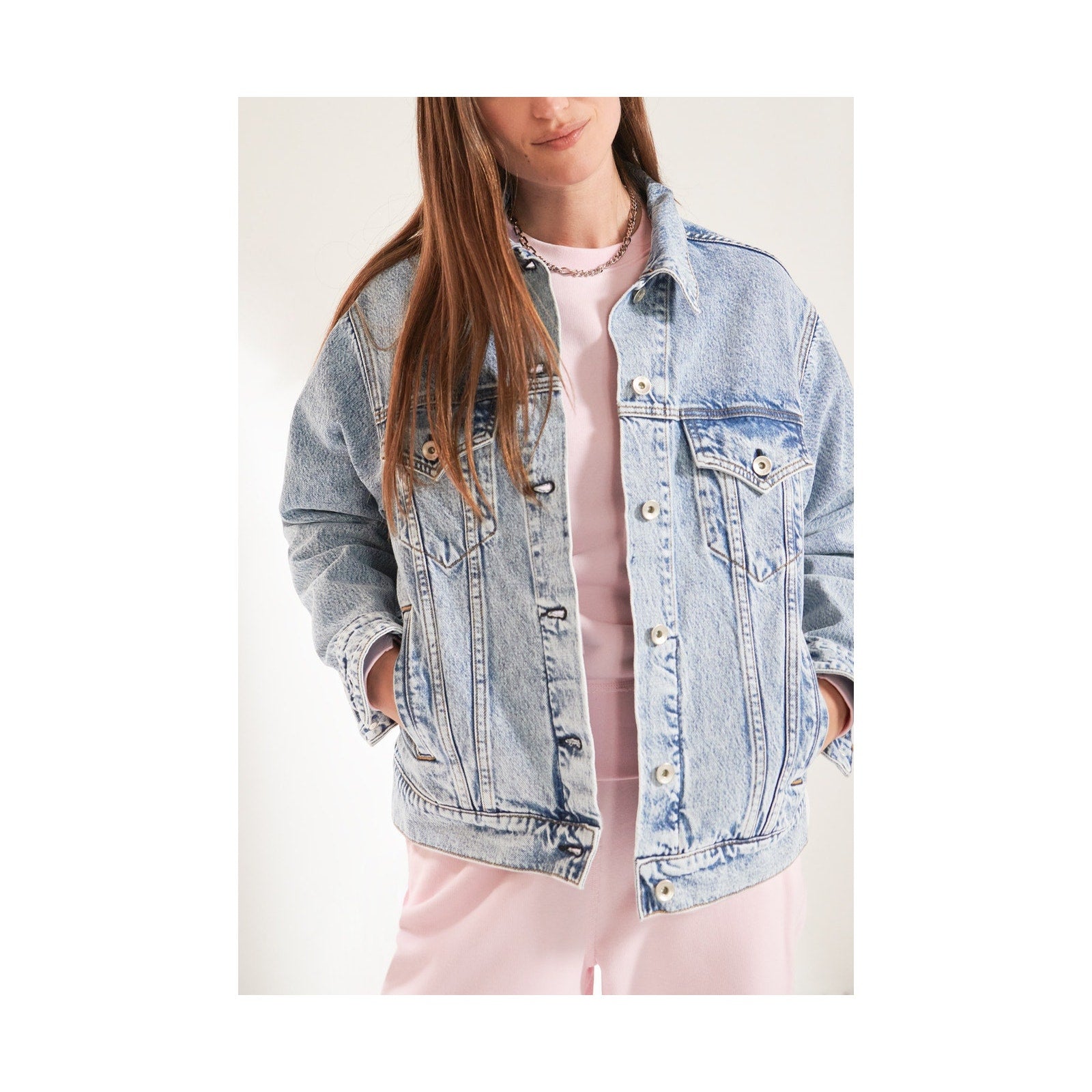 Rag & Bone 'Oversized' Blue Jacket Size XS