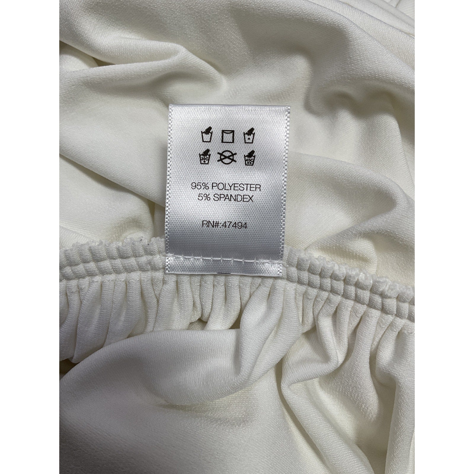 Norma Kamali Oversized White Polyester Shirted Bottom Mini Dress Size XS