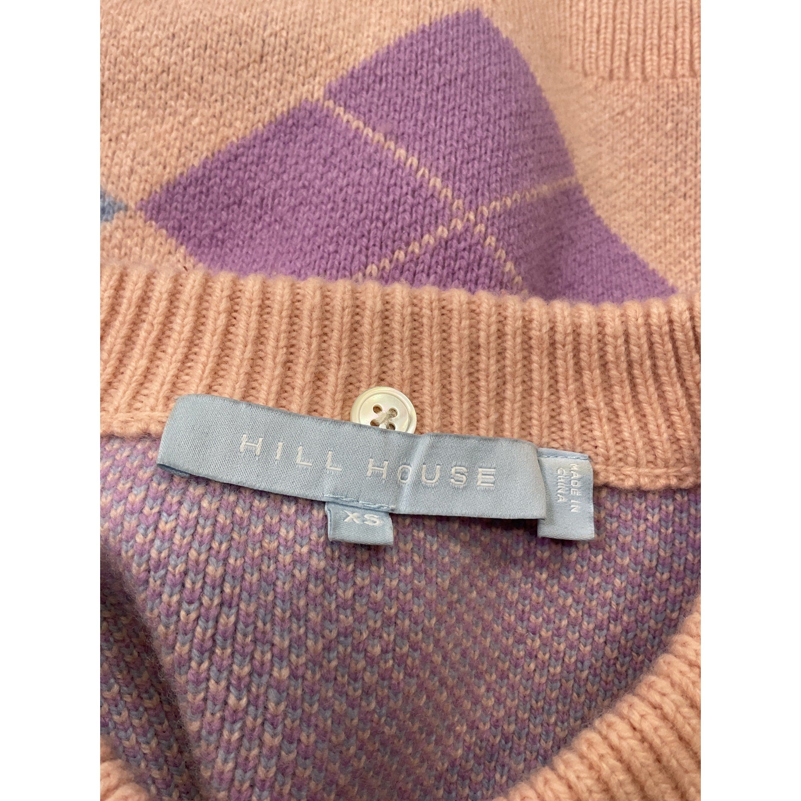 Hill House Home 'The Heddy' Pink Wool Cardigan Size XS