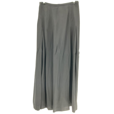 Toteme Sleek Black Viscose Crepe Wrap Skirt Size 36 EU / 4 US