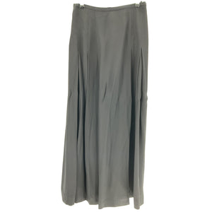 Toteme Sleek Black Viscose Crepe Wrap Skirt Size 36 EU / 4 US