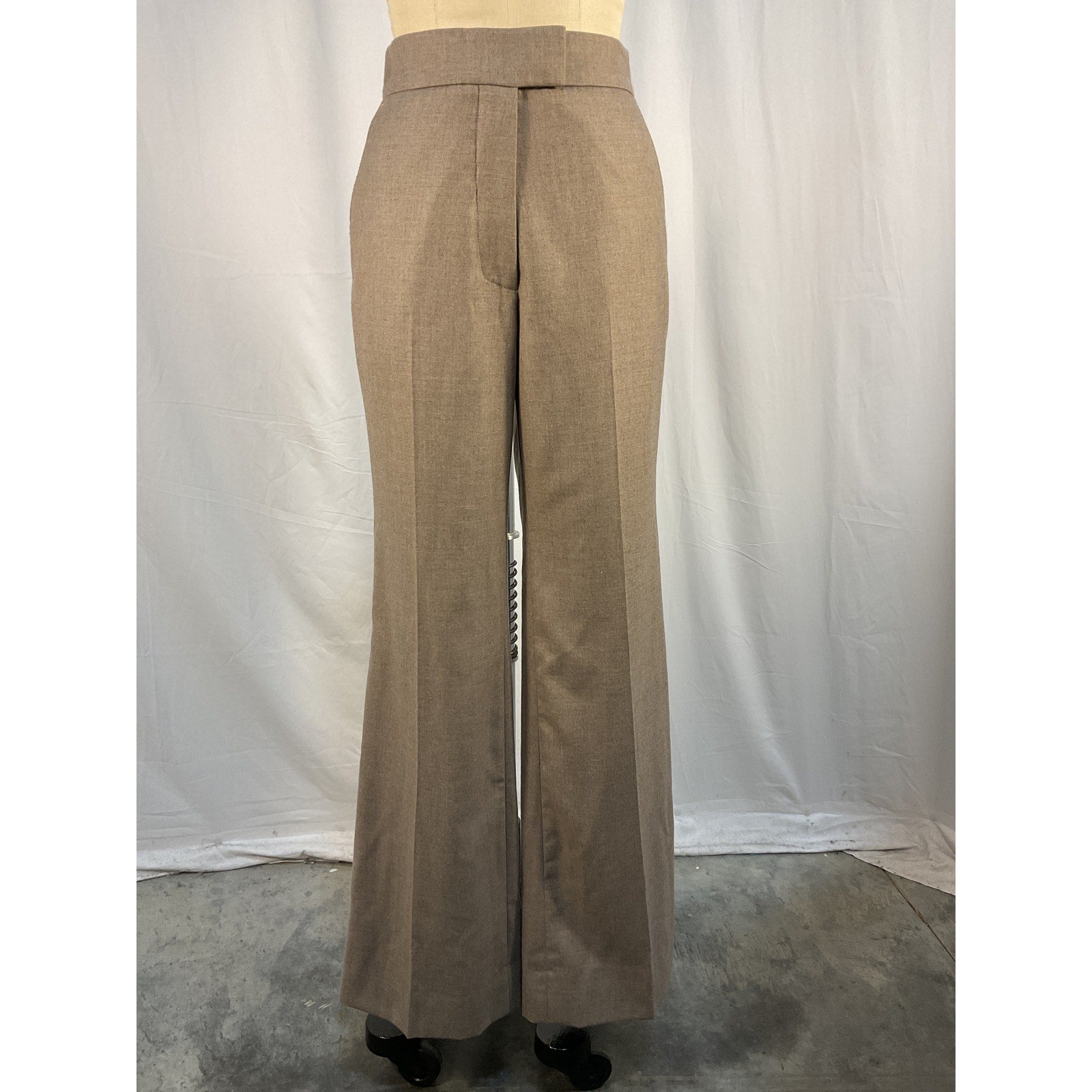 Gabriela Hearst 'Rhein' Tan Cashmere Pant Size 8