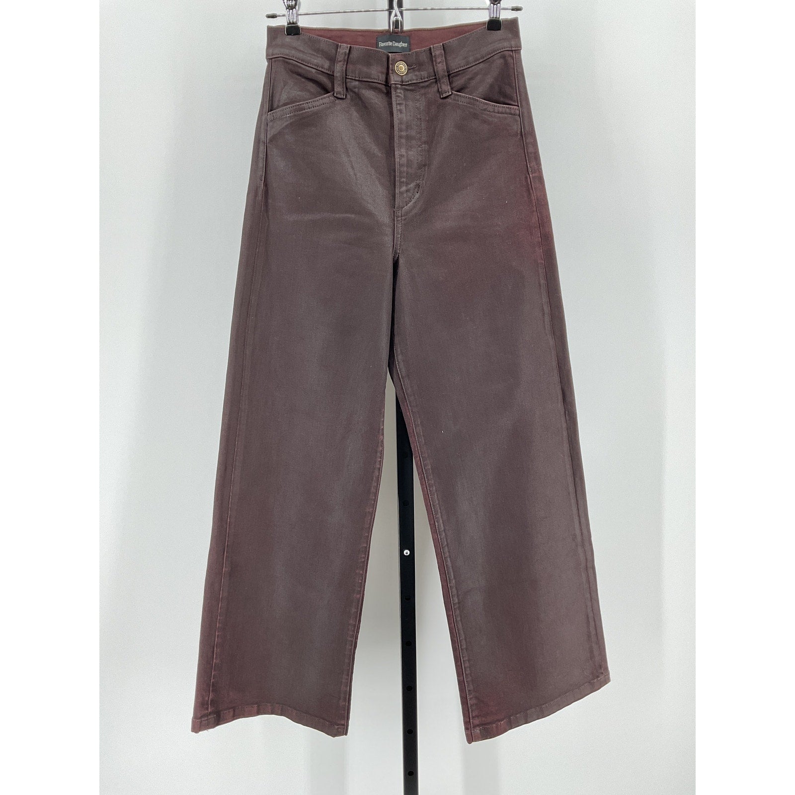 Favorite Daughter 'Mischa' Red Cotton Pant Size 26