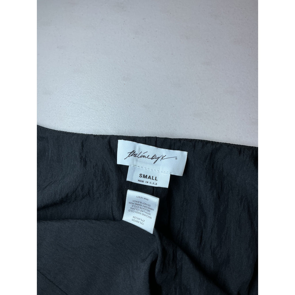 The Line By K 'Zhade' Black Rayon Top Size S