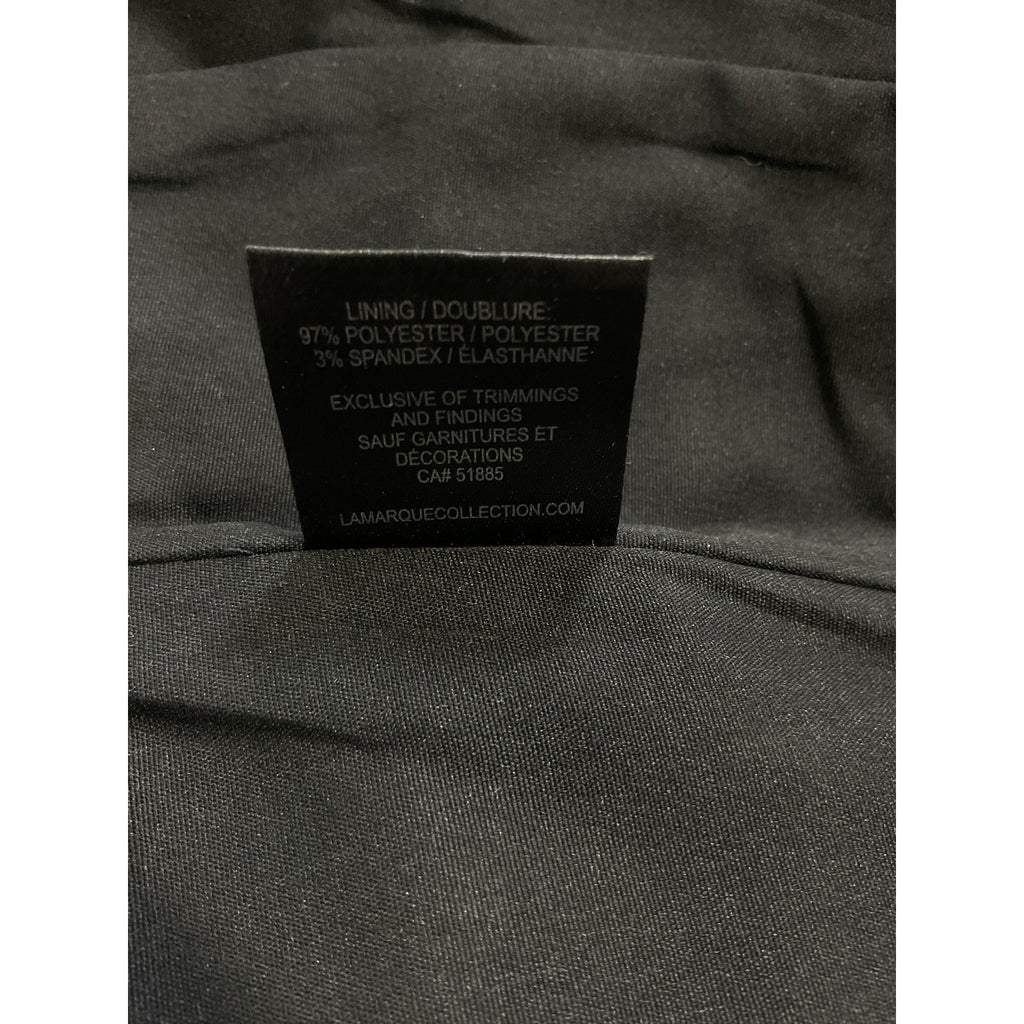 Lamarque 'Zaina' Black Feather Top Size XS