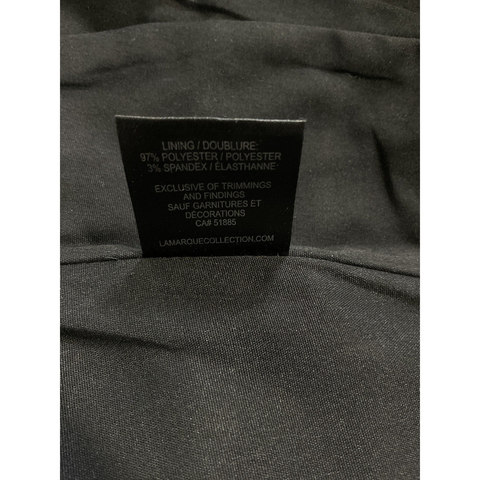 Lamarque 'Zaina' Black Feather Top Size XS