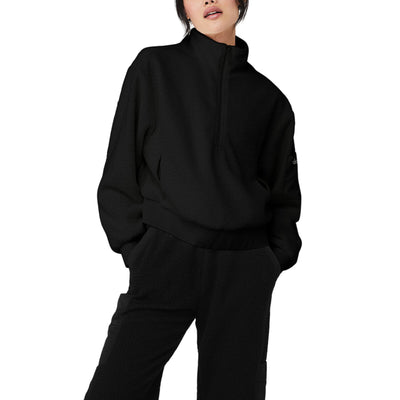 Alo Yoga Sherpa Black Solstice Coverup Size S