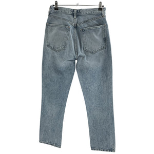 Agolde Classic Sky Blue Riley Denim Jeans Size 26