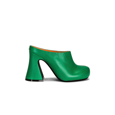 Marni 'Fussbett Sabot' Green Heels Size 10