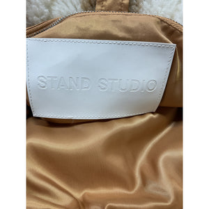 Stand Studio 'Lolita' Brown Checkered Tote Bag