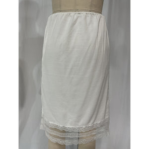 Reformation 'Emery' White Knee Length Skirt Size XS