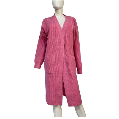 Apparis Cozy Baby Pink Joey 2 Duster Cardigan Size S