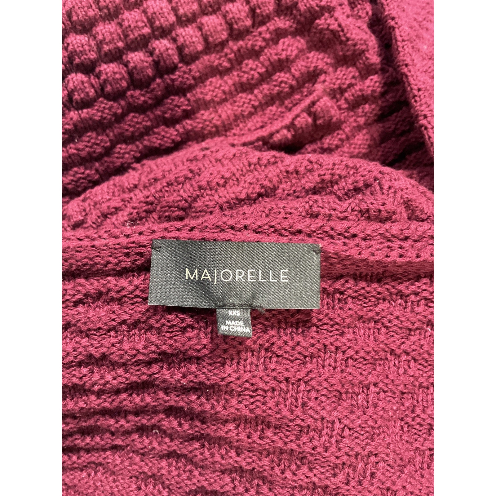 Majorelle 'Evaline' Brown Cardigan Size XXS