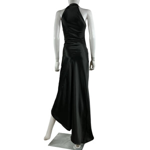 Retrofête Sleek Black Sab Gown Size XS