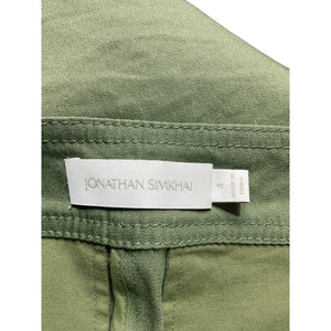 Simkhai Sleek Green Carolina Utility Pants Size 4