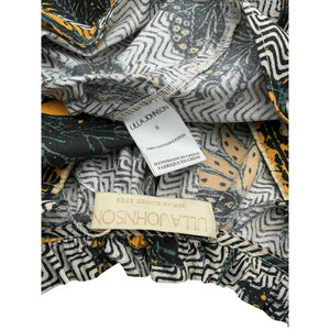 Ulla Johnson 'Elena' Black Cotton Ruffle Top Size 6