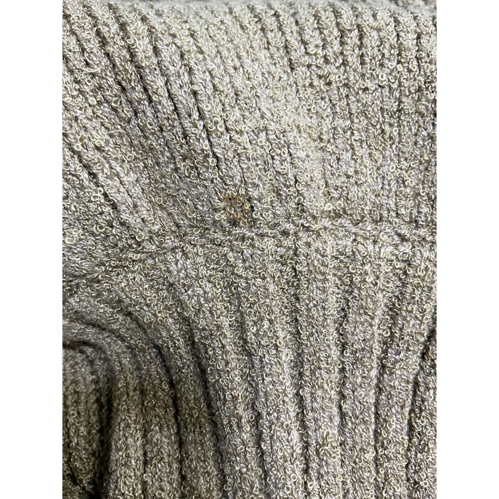 L'Academie 'Lucia' Tan Acrylic Cropped Turtleneck Sweater Size XS
