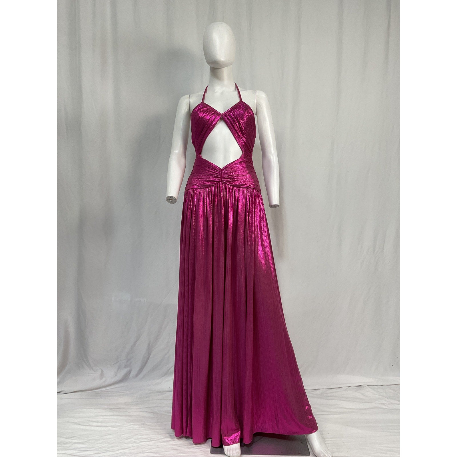 Retrofete 'Juliana' Pink Polyester Dress Size XS