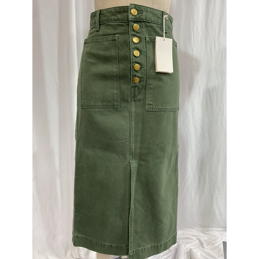 Ulla Johnson 'The Bea' Green Skirt Size 0 - NWT