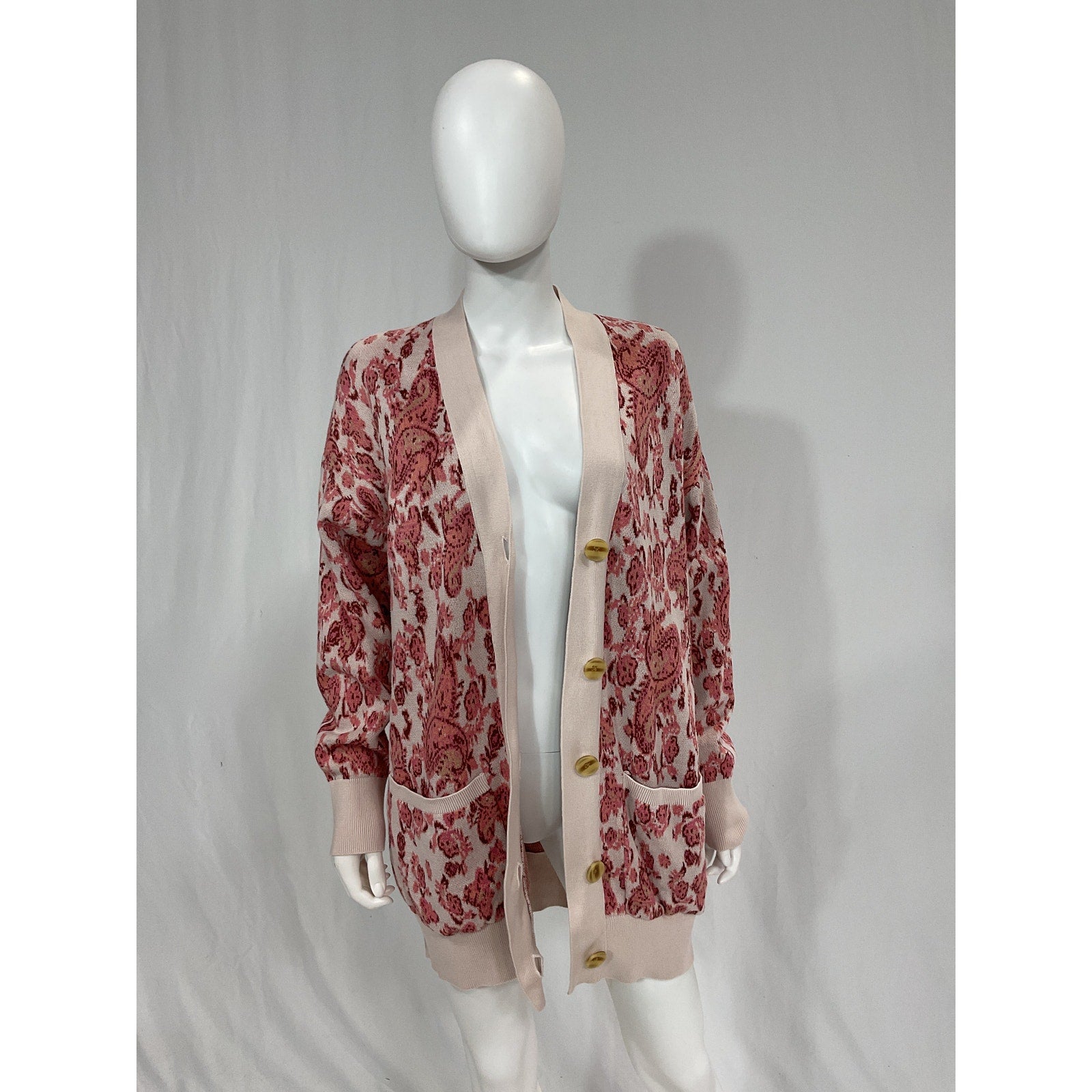 Hemant And Nandita 'Luana' Pink Cardigan Size XS