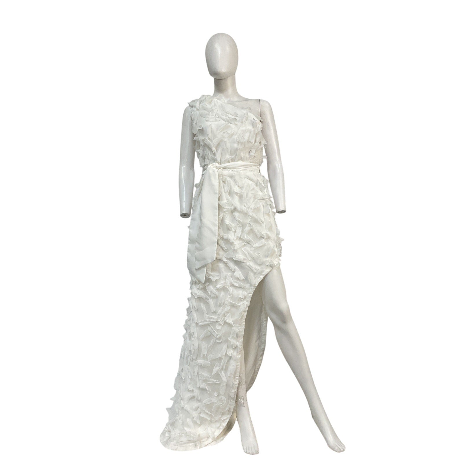Elliatt 'Marcia' White Mesh Gown Size M