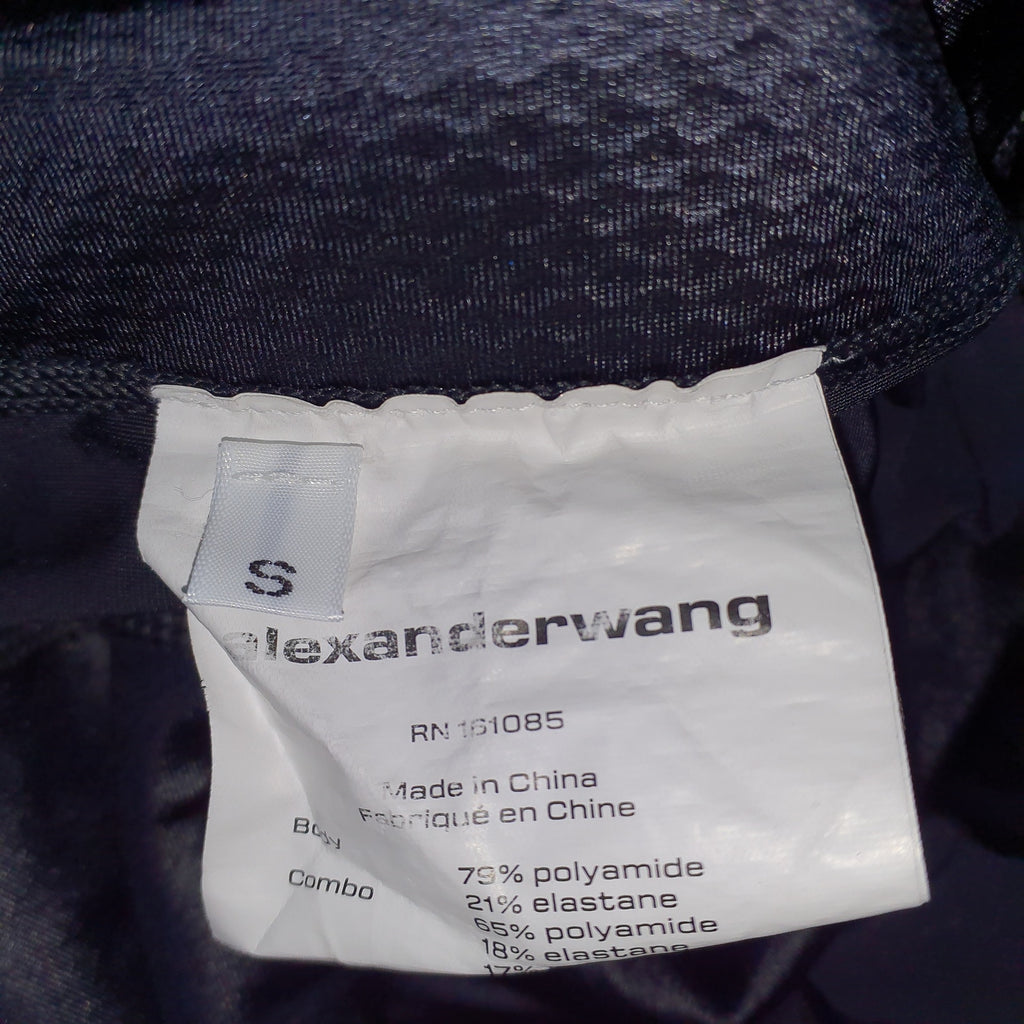 Alexander Wang 'Panty' Black Line Legging Size S