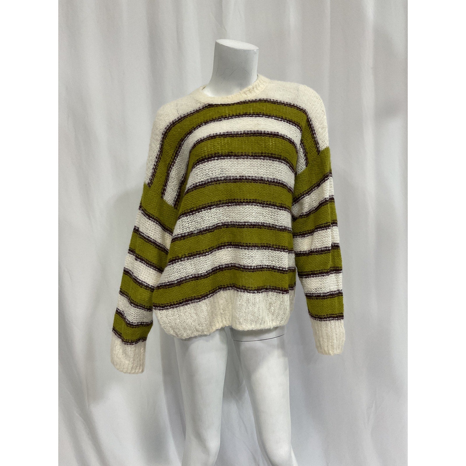 Mother 'The Biggie' White Jumper Size S