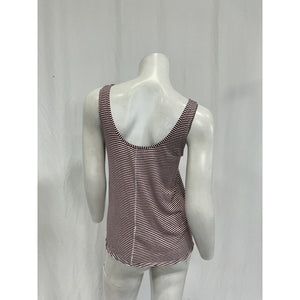 Rag & Bone 'Michal' Red Rayon Tank Top Size S