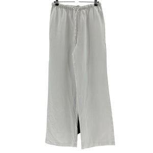 Reformation Relaxed White Olina Pants Size S