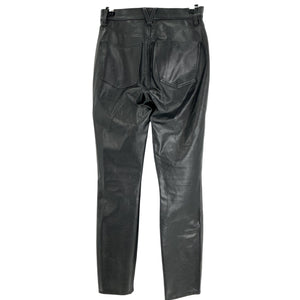 Veronica Beard Sleek Black Maera Skinny Denim Jeans Size 27