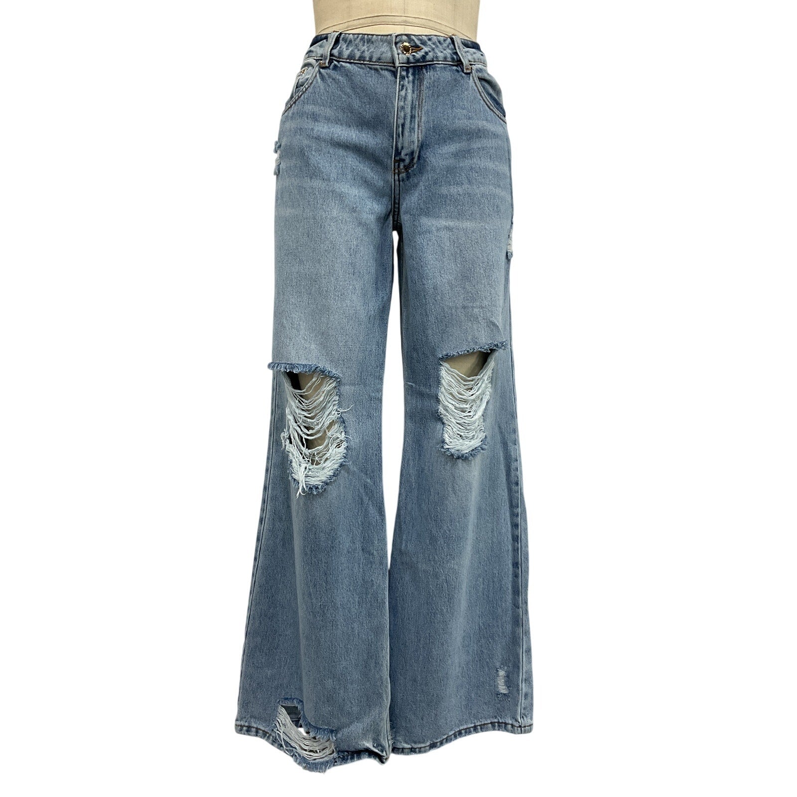 Retrofete 'Luca' Blue Cotton Jean Size 28
