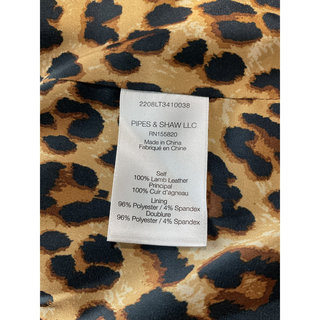 Veronica Beard 'Nevis' Black Leather Jacket Size 12