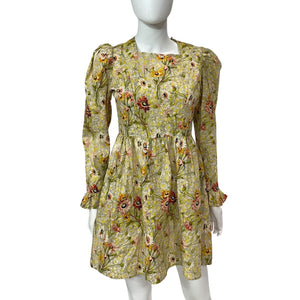 Batsheva Romantic Witton Floral Prairie Dress Size 2 NWT