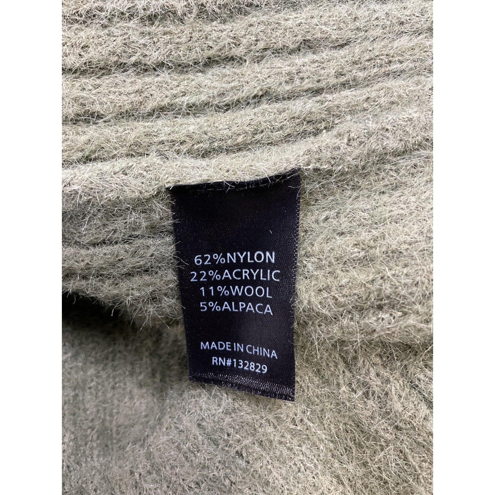 House Of Harlow 1960 x Revolve 'Khalida' Green Nylon Wrap Sweater Size S