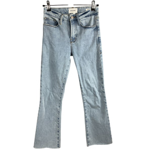 Frame Classic Atwood Le Crop Mini Boot Denim Jeans Size 24