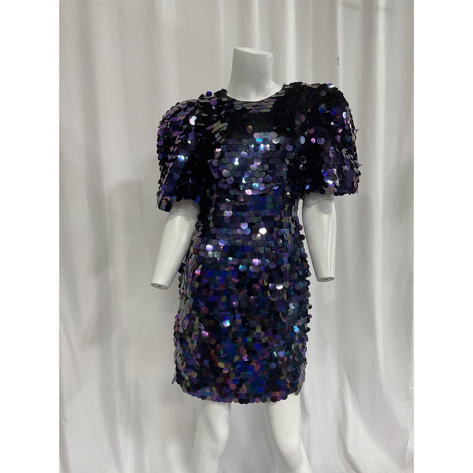 Elliatt 'Carolyn' Purple Sequin Embellished Dress Size S - NWT